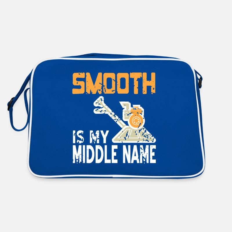 SMOOTH Is My Middle Name Retro Funny Mason Designs Retro Tasche