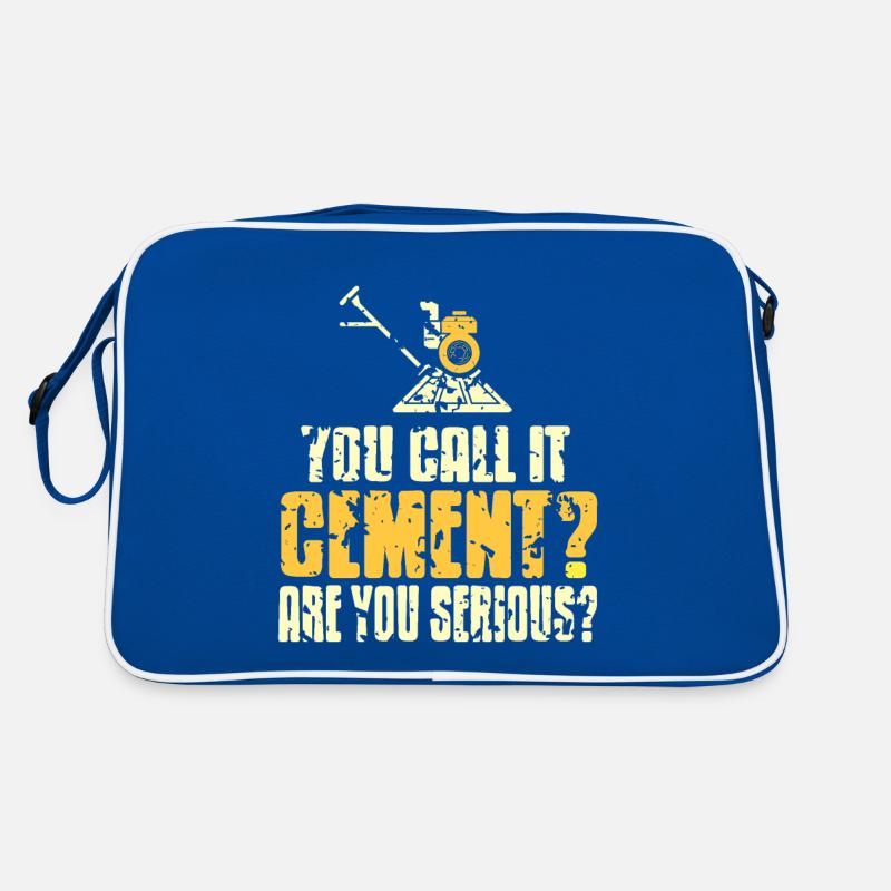 Vous appelez cela du ciment? Êtes-vous sérieux drôle Mason Sac Retro