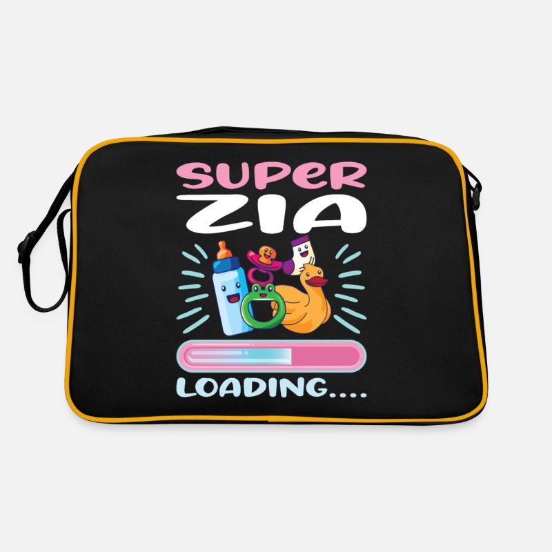 Super Zia 2023 Loading.... Retro Tasche