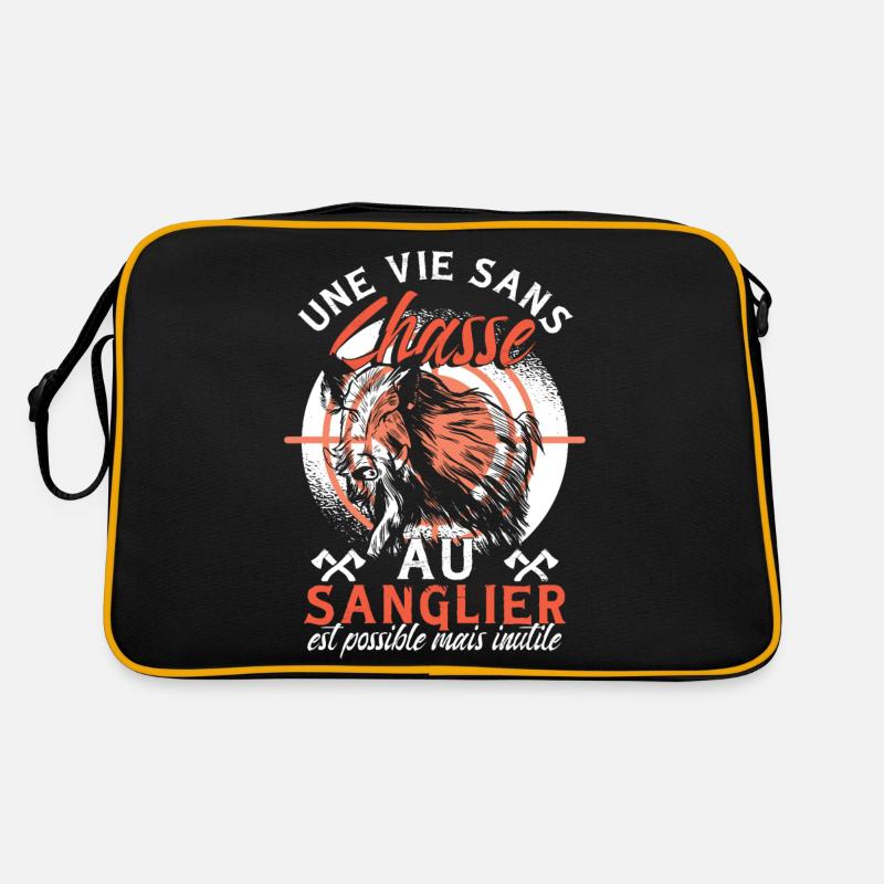 Chasseur De Sanglier Sac Retro