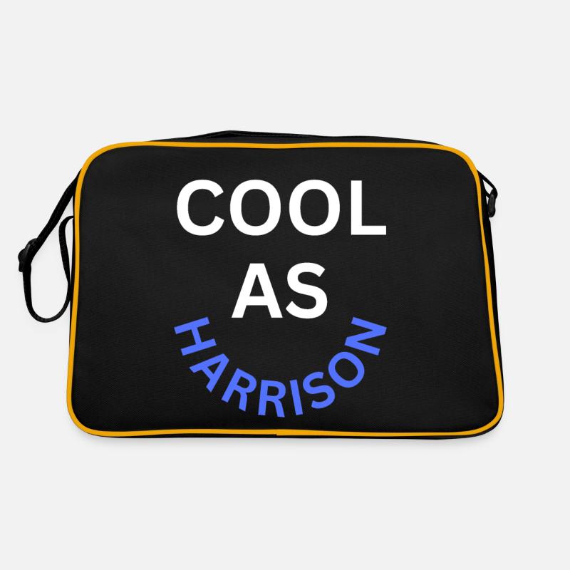 Cool as Harrison Name Retro Bag