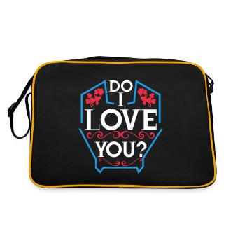 EST-CE QUE JE T’AIME - Sac Retro - noir/or - Dos