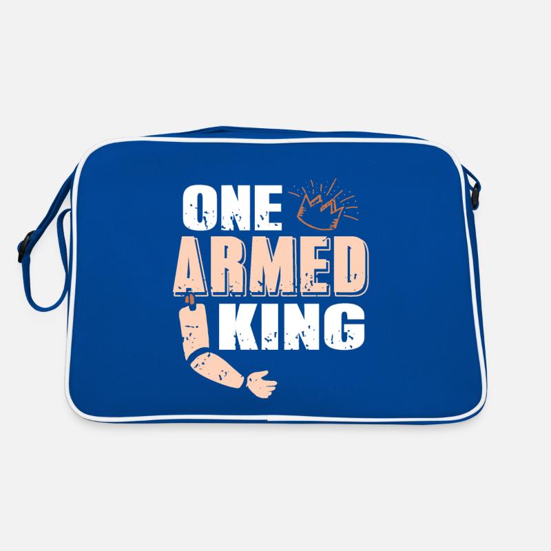 Un roi armé Prothèse Rétro Drôle Prothèse Prothèse Sac Retro