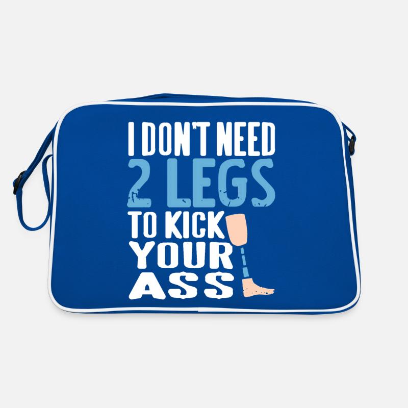 Vous n’avez pas besoin de 2 jambes pour botter votre prothèse de cul Sac Retro