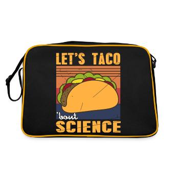 Let’s TACO' Bout Science Funny Science Professeur - Sac Retro - noir/or - Dos