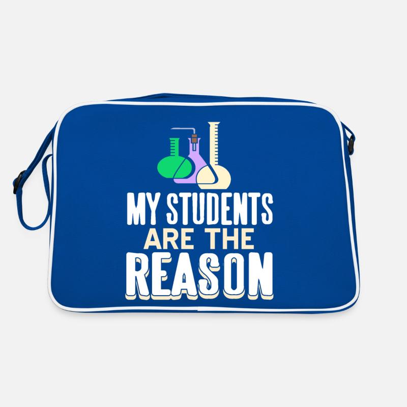 My Students Are The Reason Retro Science Teacher Retro Tasche