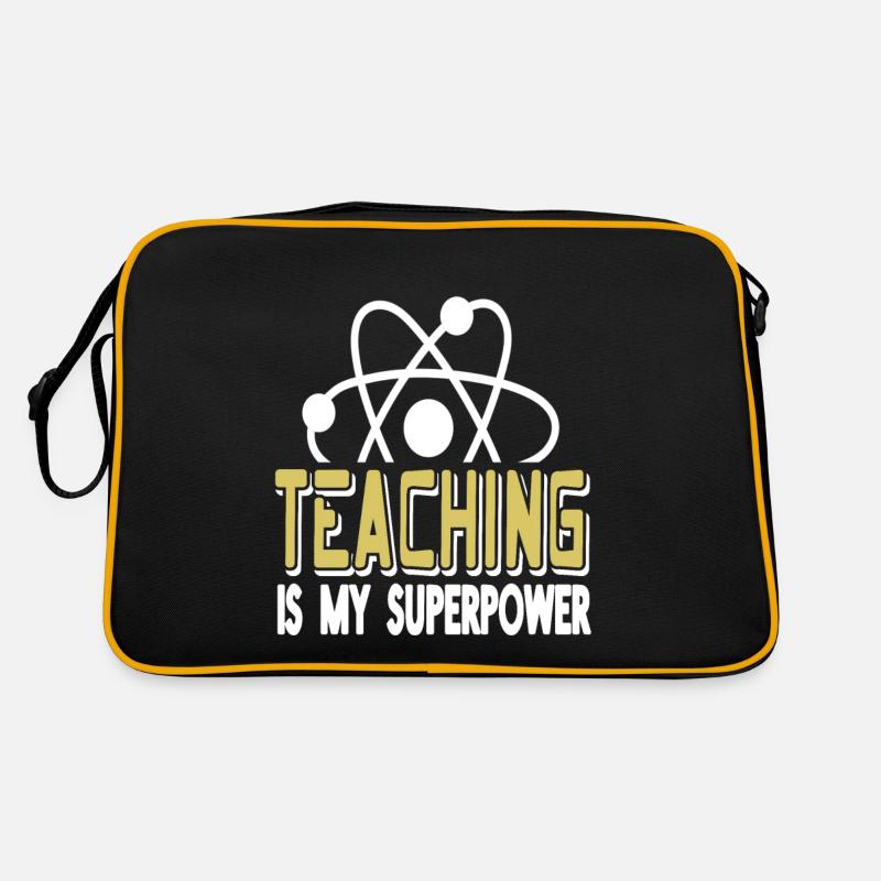 TEACHING Is My Superpower Retro Science Teacher Retro Tasche