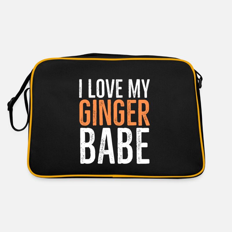 J’aime mon bébé gingembre Sac Retro