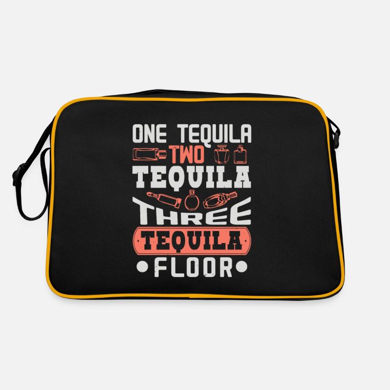 EIN TEQUILA ZWEI TEQUILA DREI TEQUILA BODEN Retro Tasche