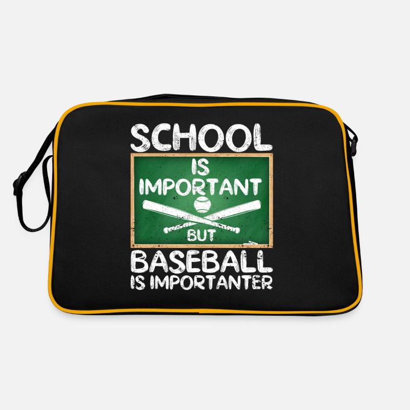 Baseball Game Day Fun Baseball Jersey Retro Bag