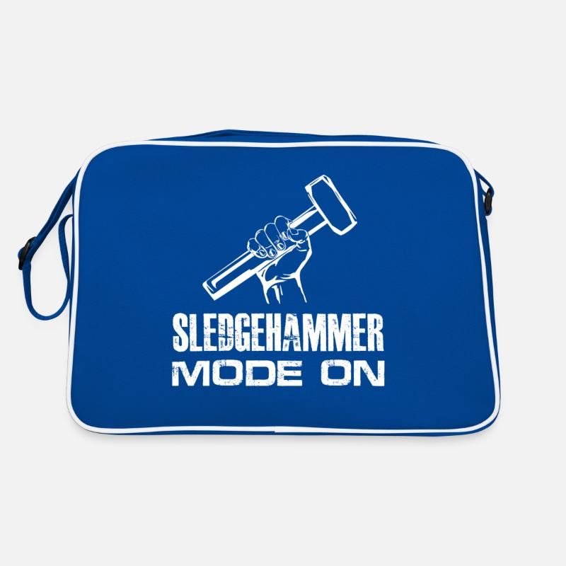 sledgehammer mode on Design for a demolition Retro Bag