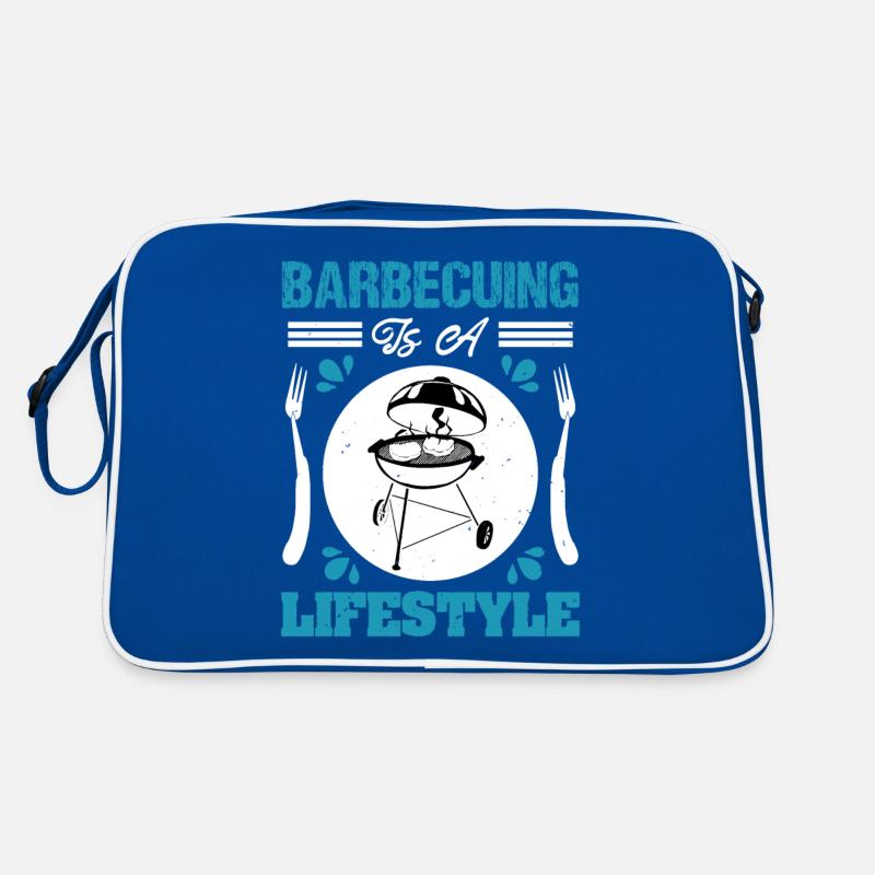 LE BARBECUE EST UN MODE DE VIE Sac Retro