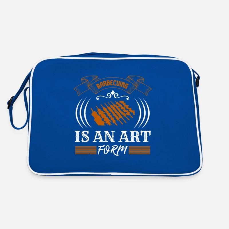 LE BARBECUE EST UNE FORME D’ART Sac Retro