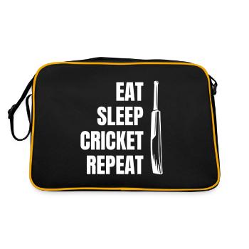 Cricket Cricket Équipe de cricket Équipe de cricket - Sac Retro - noir/or - Dos