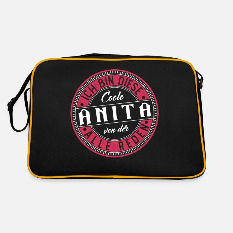 Anita Geschenkidee Geschenk Geburtstag Retro Tasche