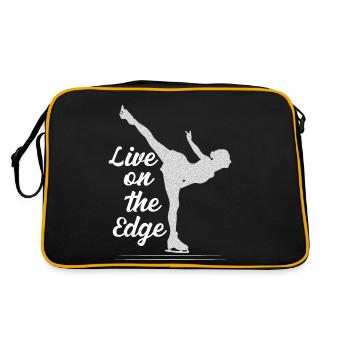 Live on the Edge Patinage artistique - Sac Retro - noir/or - Dos