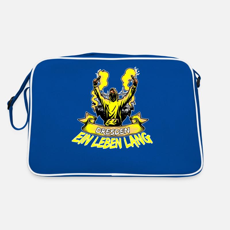 Dresden ein Leben lang Retro Tasche