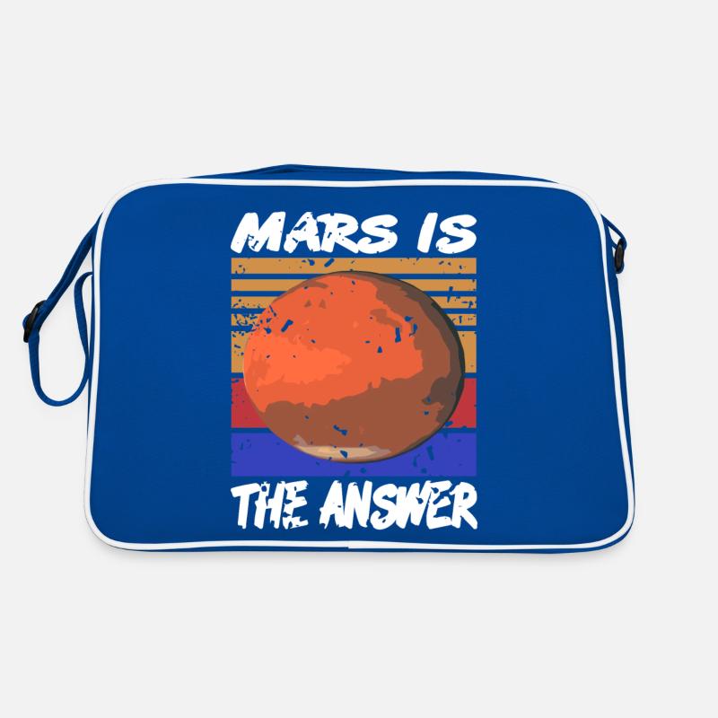 MARS est la réponse Retro Vintage Funny Planet Sac Retro