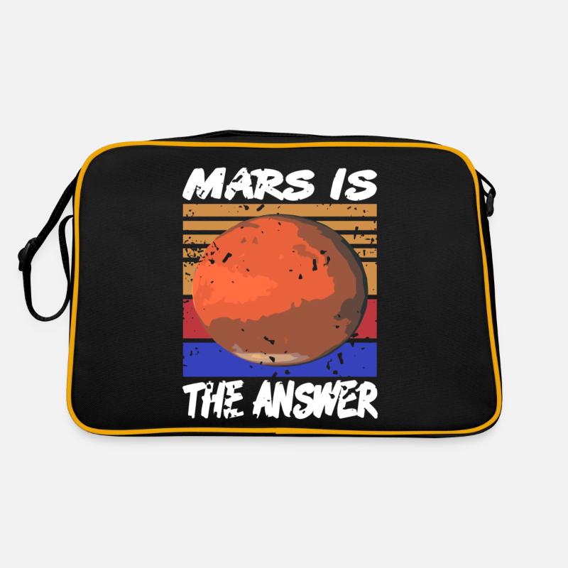 MARS est la réponse Retro Vintage Funny Planet Sac Retro