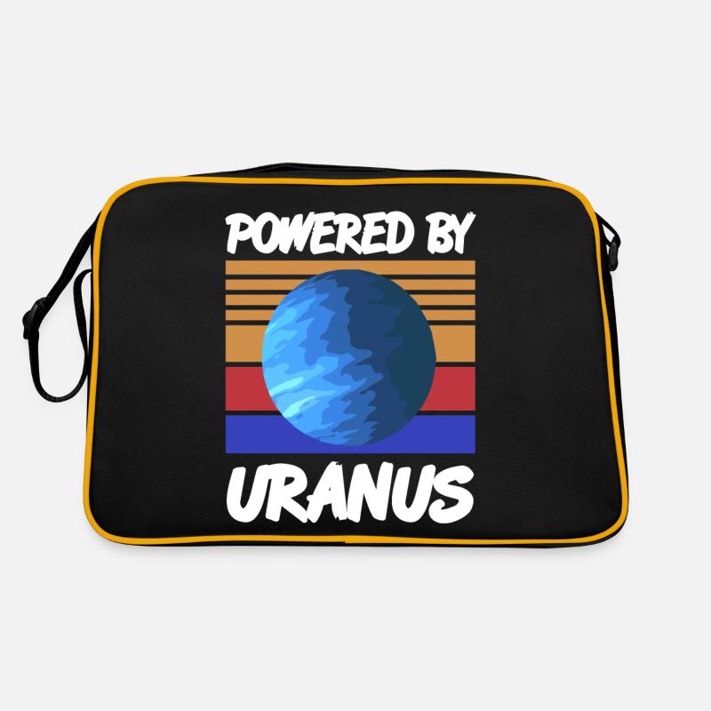 Propulsé par URANUS Retro Solar System Planet Sac Retro
