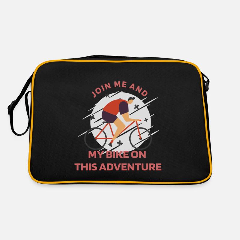 Rejoignez-moi et mon vélo dans cette aventure Retro Biking Sac Retro