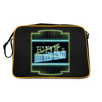 Equestrian Hack Out Internet Hacking Computer - Retro Bag - black/gold - Back