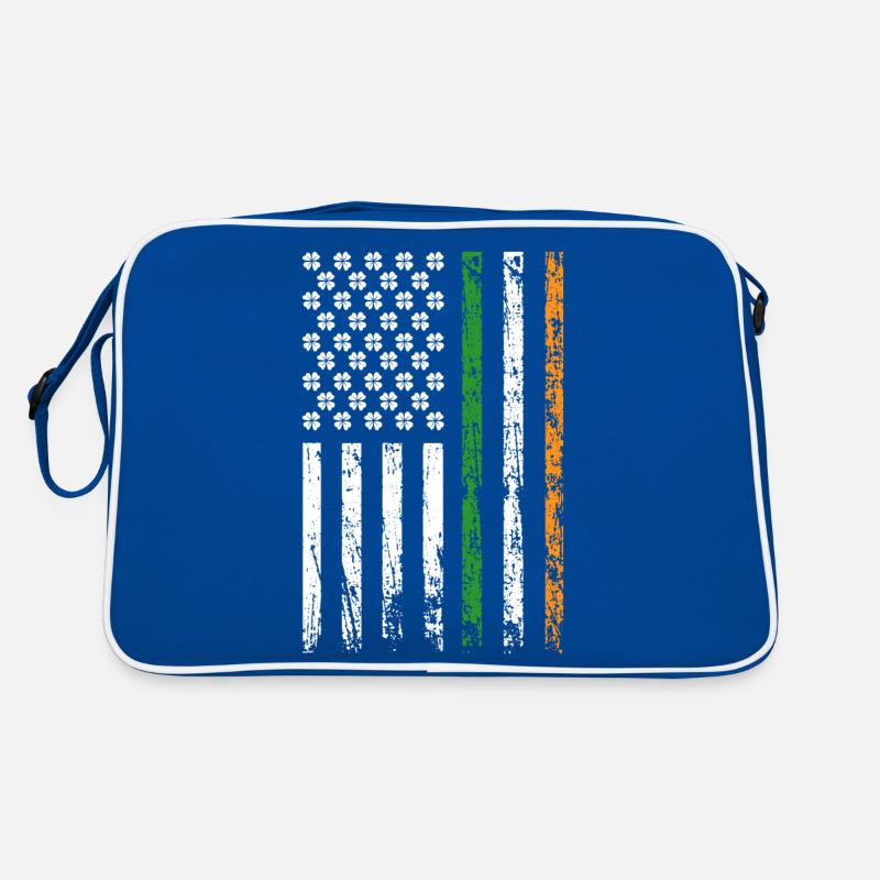 Drapeau américain Patriotique Saint-Patrick Sac Retro