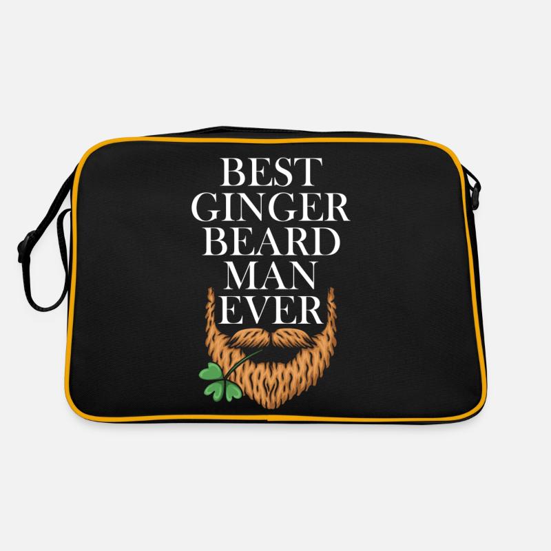 Best ginger beard man of all time Clover leaf Retro Bag