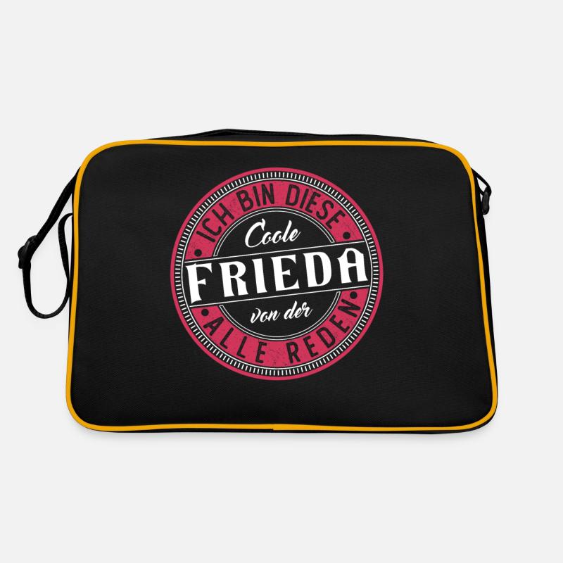 Frieda Geschenkidee Geschenk Geburtstag Retro Tasche