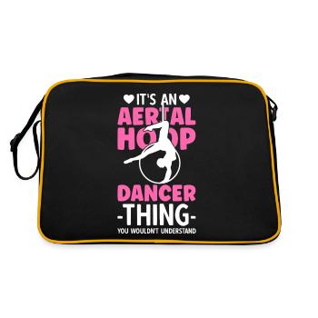C’est un truc de danseur de cerceau aérien - Sac Retro - noir/or - Dos