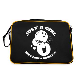 Club de bowling Bowling Bowling Club de bowling - Sac Retro - noir/or - Dos