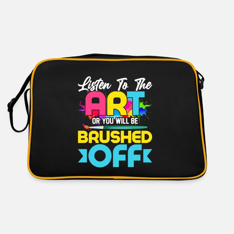 Écoutez l’art ou vous serez balayé Educa Sac Retro