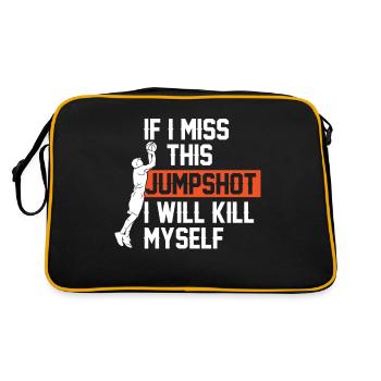 Si je rate cette combinaison, j’apporte - Sac Retro - noir/or - Dos