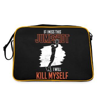 Si je rate cette combinaison, j’apporte - Sac Retro - noir/or - Dos
