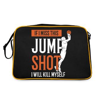 Si je rate cette combinaison, j’apporte - Sac Retro - noir/or - Dos