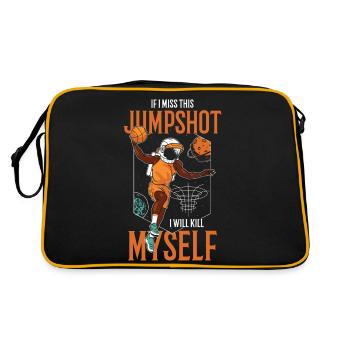 Si je rate cette combinaison, j’apporte - Sac Retro - noir/or - Dos