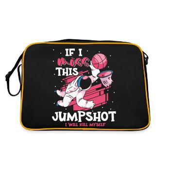 Si je rate cette combinaison, j’apporte - Sac Retro - noir/or - Dos
