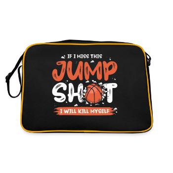 Si je rate cette combinaison, j’apporte - Sac Retro - noir/or - Dos