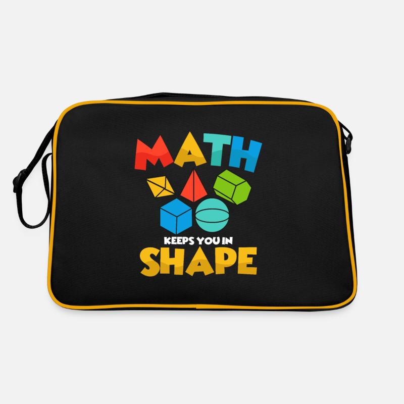 Les mathématiques vous gardent en forme Éducation Professeur de mathématiques Sac Retro