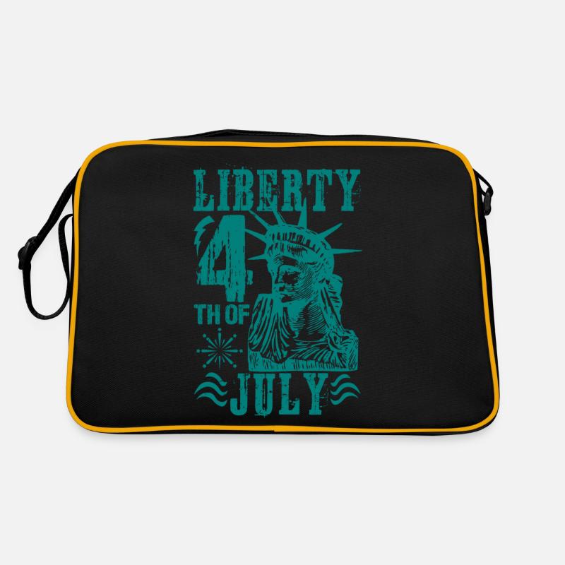 LIBERTY 4. JULI Retro Tasche