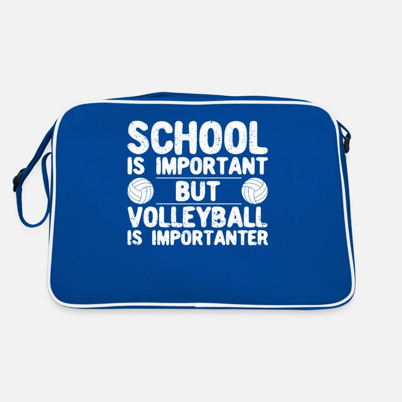 L’école est importante, mais le volleyball reste Sac Retro