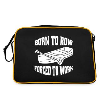 Rowing Rowing Team Rowing Rowing Club - Retro Bag - black/gold - Back