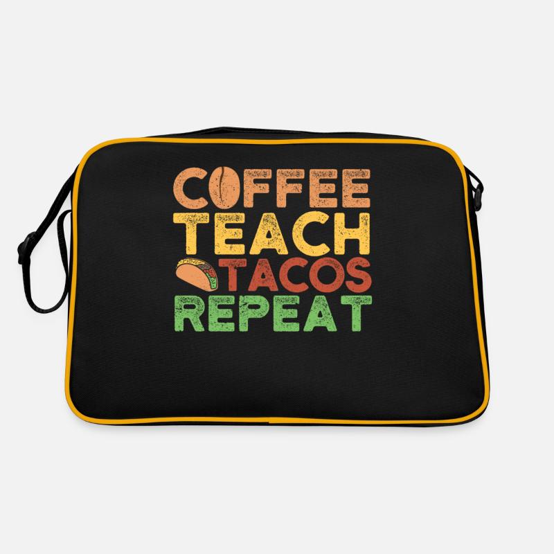 Café Apprendre Tacos Répéter Cinco de Mayo Sac Retro