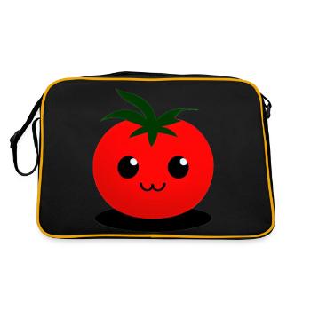 Tomato Comic Tomato Sweet Cartoon 5 - Retro Bag - black/gold - Back