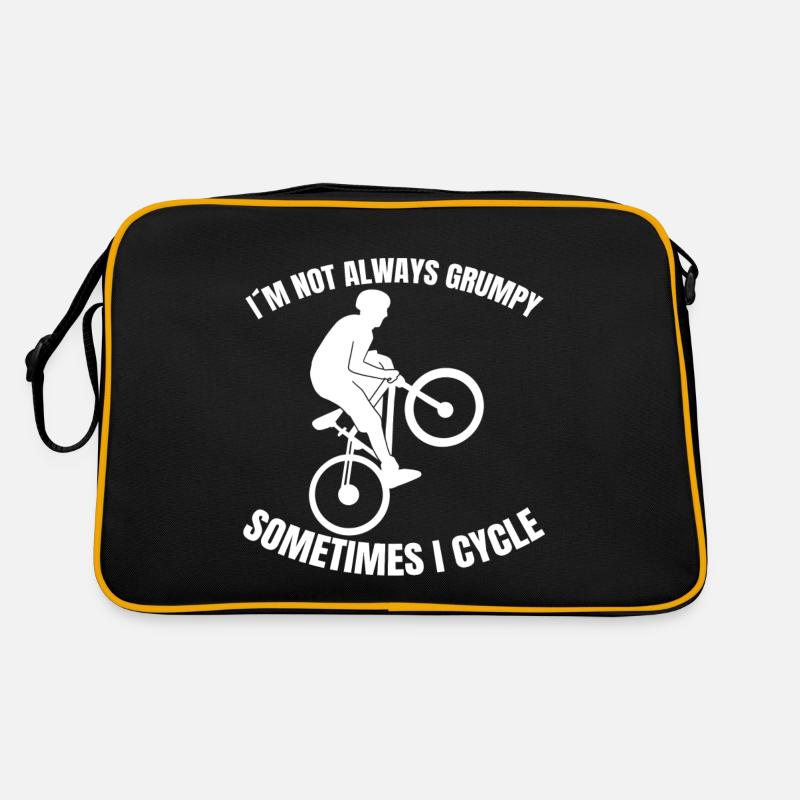 Bicycle Cyclists Cyclists Cyclists Cycling Retro Bag
