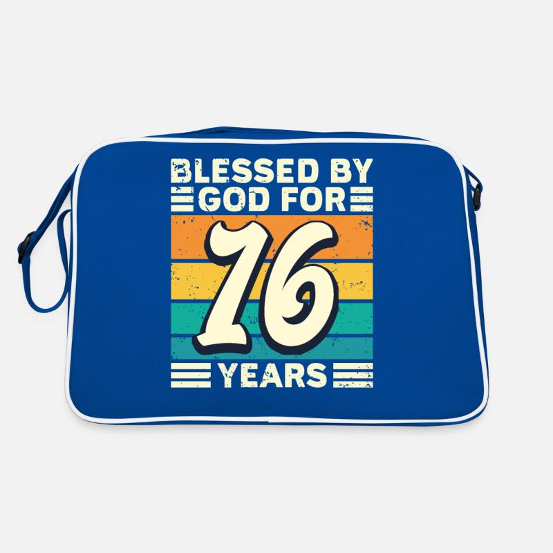 16 Birthday Gift Years Funny Saying Retro Bag