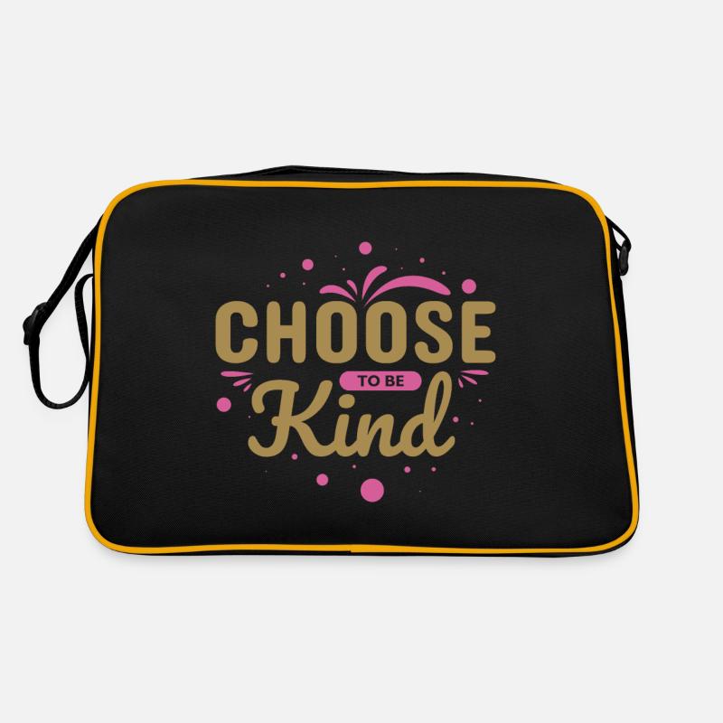 Choose Kindness Retro Tasche