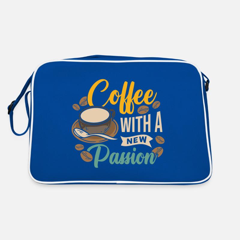 Coffee with Passion Retro Tasche