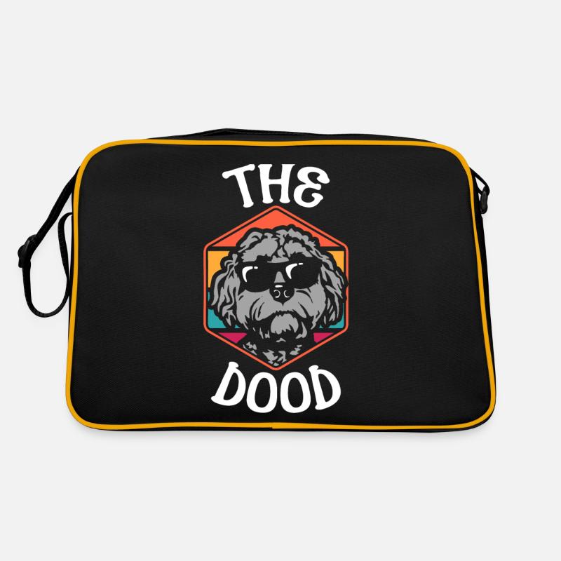 Der Dood Doodle Labradoodle Goldendoodle Retro Tasche
