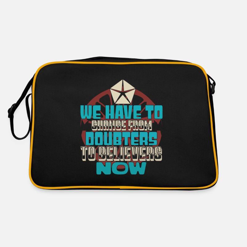 NOUS DEVONS PASSER DES SCEPTIQUES AUX CROYANTS MAINTENANT Sac Retro